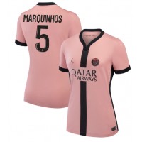 Paris Saint-Germain Marquinhos #5 Tredjedrakt Dame 2024-25 Kortermet